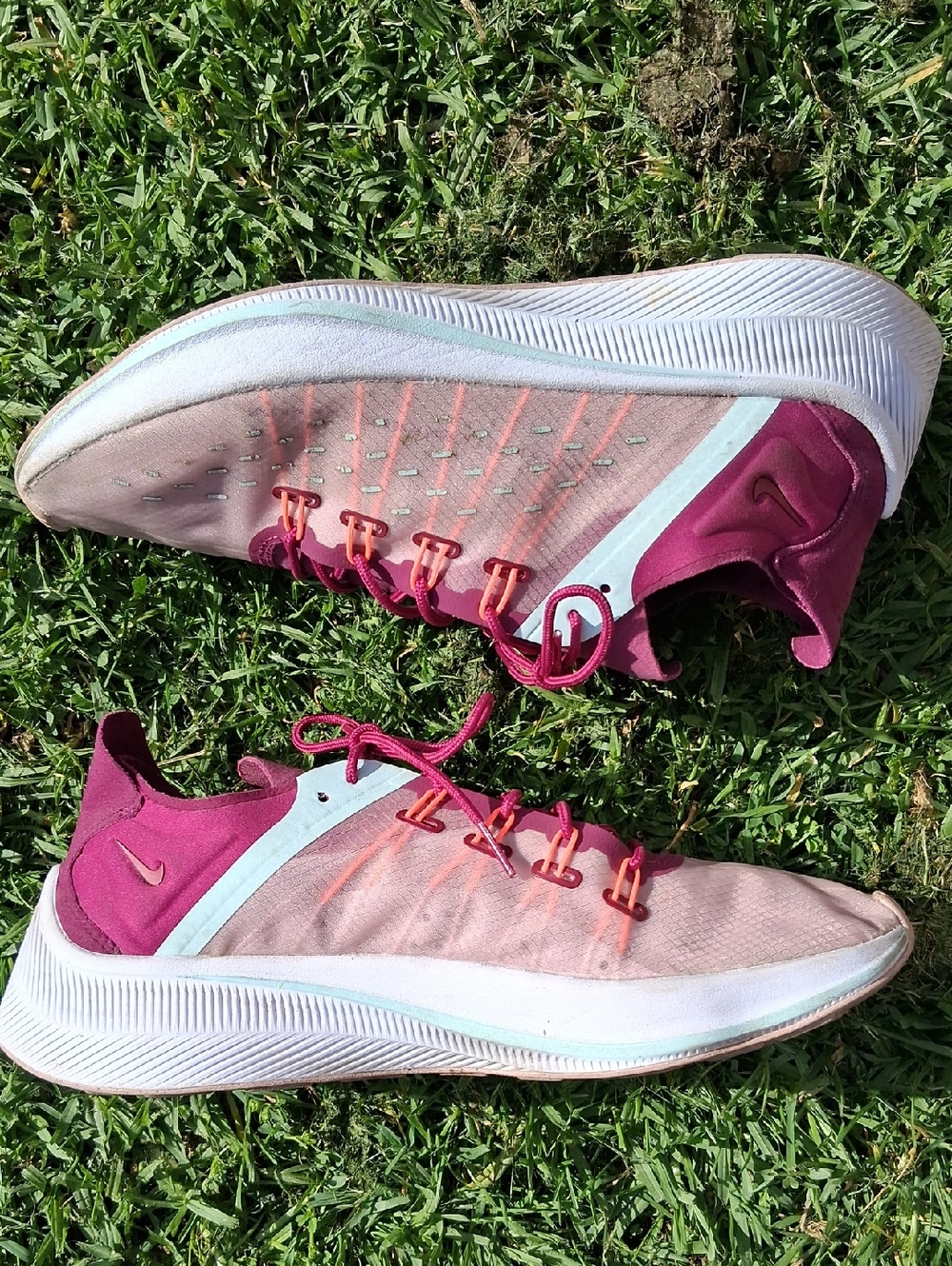 Nike EXP-X14  Women's Pink and Burgundy Sneakers